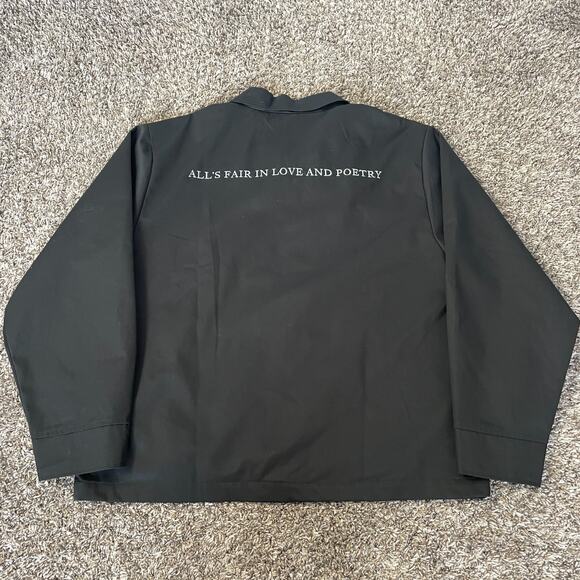 Taylor Swift Tortured Poets Department Black Jacket Patch Set Plus Size 2X TTPD - Picture 7 of 10